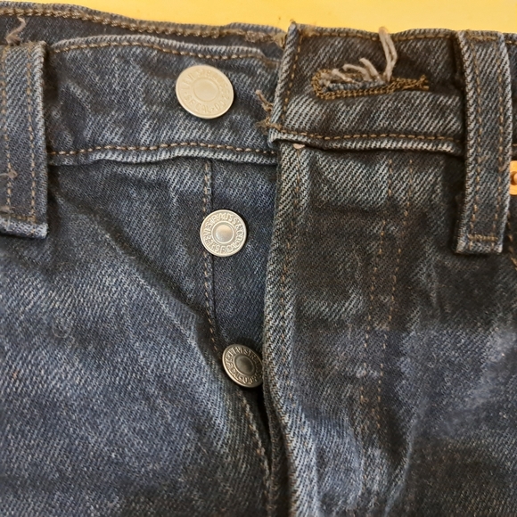 Levi's Wedgie Black denim jeans - Picture 3 of 10